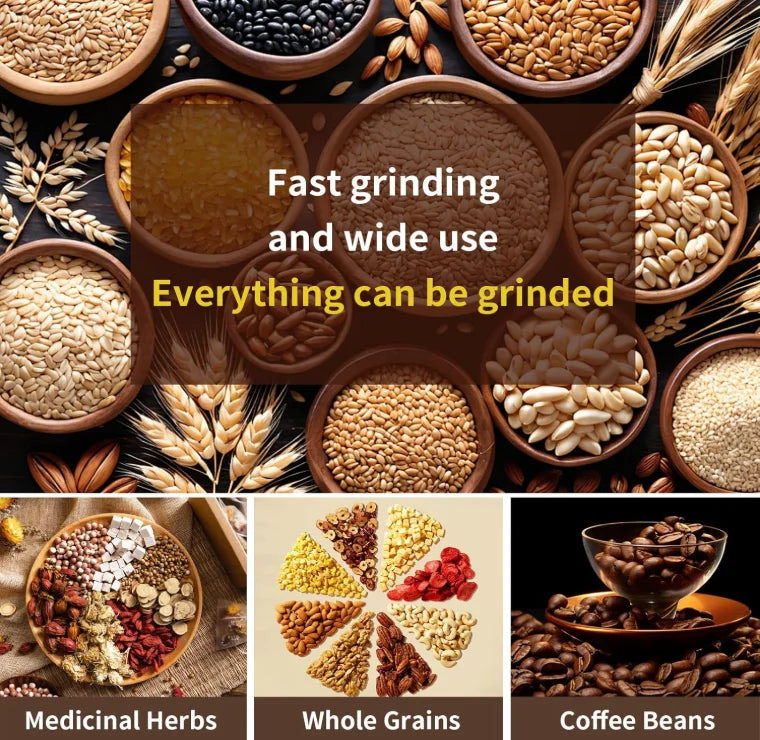 Portable Stainless Steel Personal Blender Classic Design Reusable Electric Coffee Bean Grinder Handheld Kettle for Home Hotel