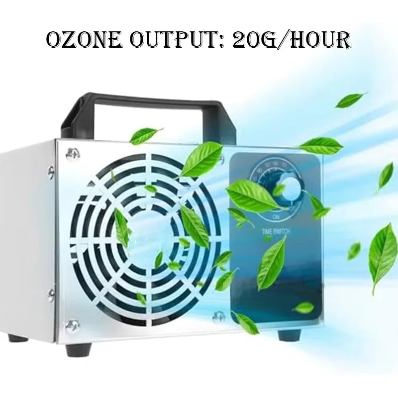 Portable Ozone Generator 10g/h Large Capacity Ozone Generator Suitable for Home/car air Purifiers