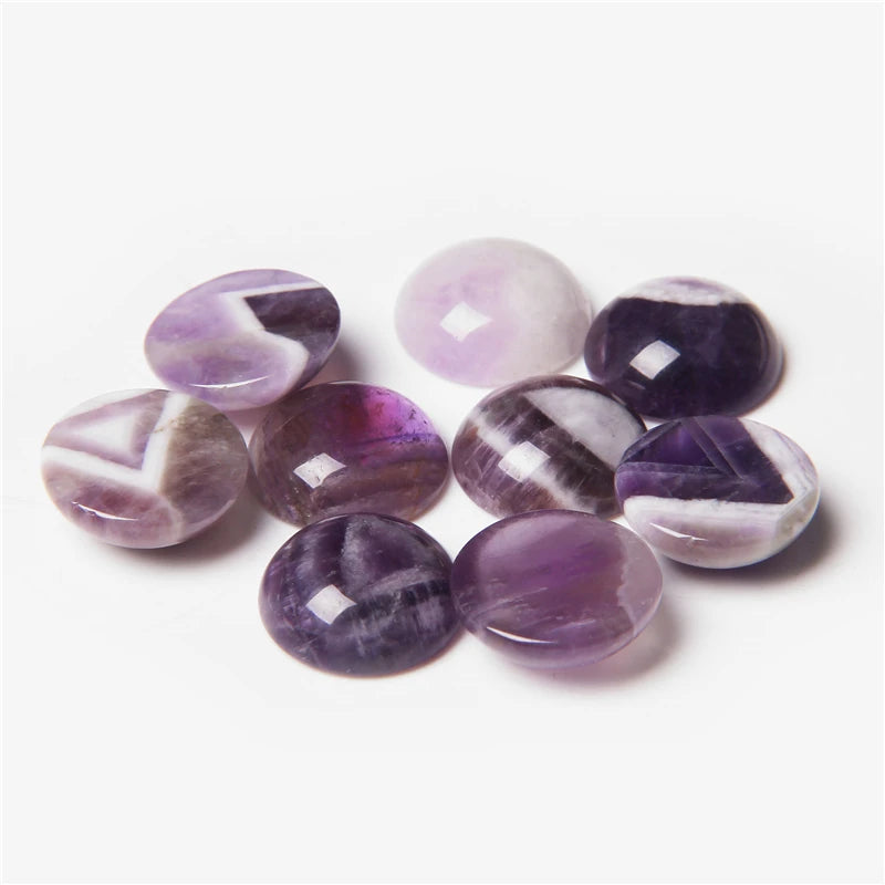 4/6/8/10/12/14mm Natural Stone Cabochon Round Semi-precious Cameo Fit DIY Ring Earring Bracelet Jewelry Making Finding 10pcs/lot