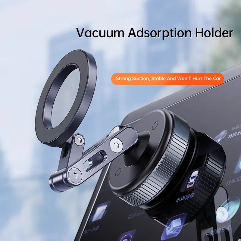 2025 Trending Magnetic Alloy Car Dashboard Phone Holders Mobile Phone Mount Holder for iPhone & for Huawei