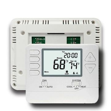 4 Sq Inch Large Screen 1heat 1 Cool Digital Room Control Heating Air Conditioning Thermostats for Home