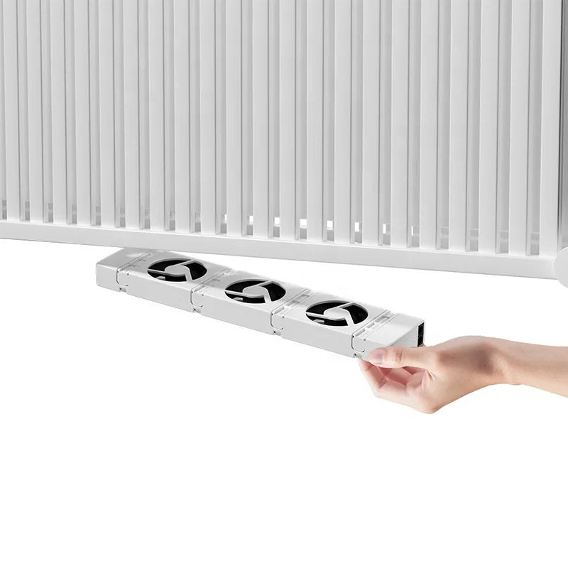 Eco-Friendly Thermostat CE ROHS Certified Smart Heat Boosting Ventilator Save Energy Cut Bills for Winter Home Cooling Fan