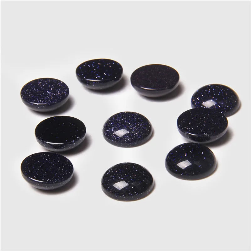4/6/8/10/12/14mm Natural Stone Cabochon Round Semi-precious Cameo Fit DIY Ring Earring Bracelet Jewelry Making Finding 10pcs/lot