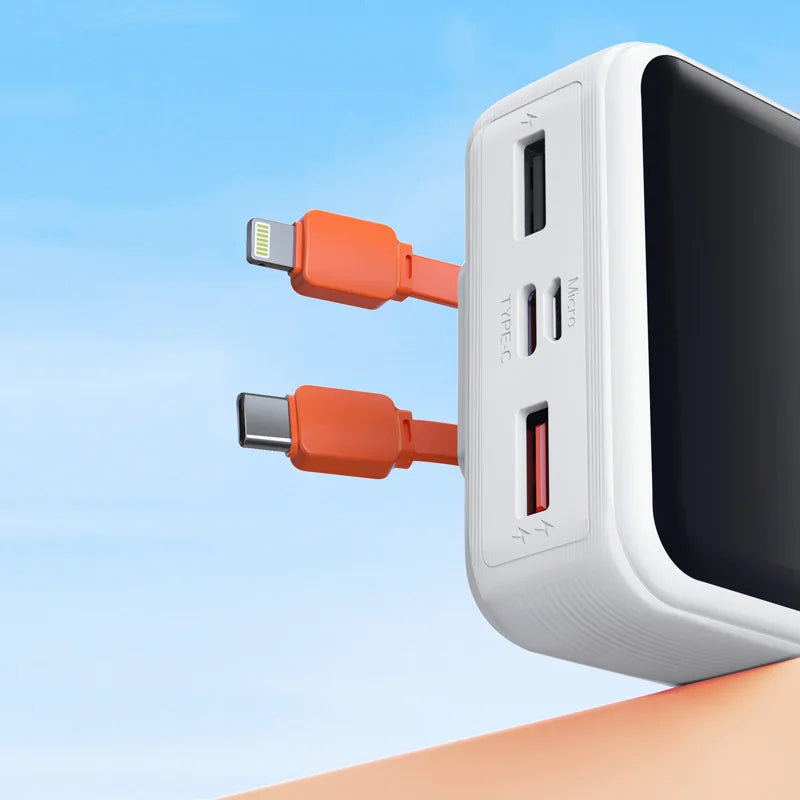DM 2 USB Output Smart High Capacity 20000mAh Power Bank Compatible with Smart Devices PB020Xs