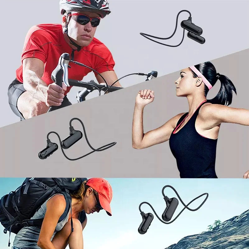 Good Quality Cheap Price Hand Free Durable Wear Neck Band Sports Gaming Headsets  air Bone Conduction Headphone
