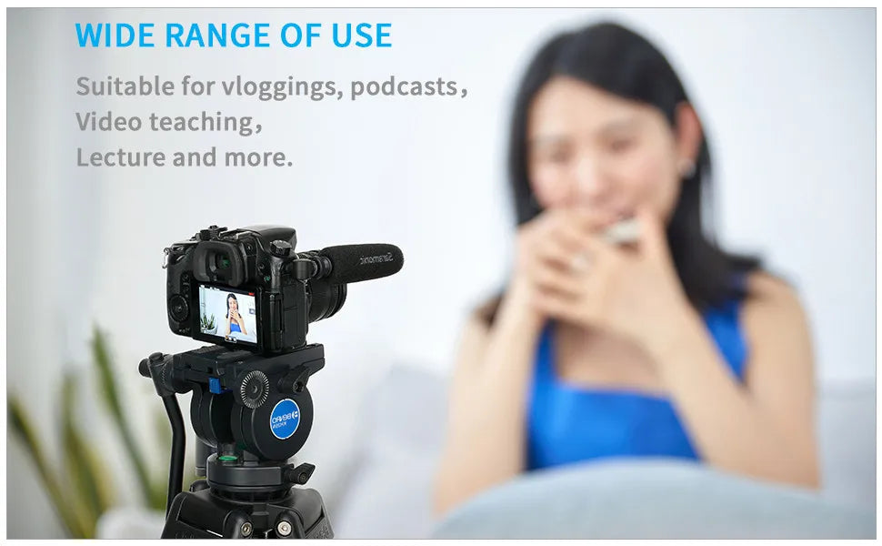 Saramonic SmartMic5 Mini Condenser Plug and Play Microphone for iPhone Android PC Computer DSLR Cameras Streaming YouTube Vlog