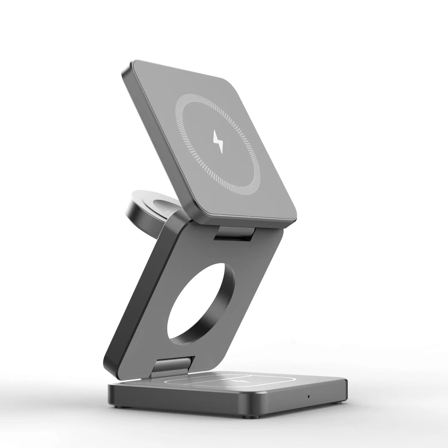Magnetic Foldable Wireless Charger 3 in 1 Folding Wireless Charging for iPhone 17/16/15/14/13/12/ Pro Fast Charging Dock Station