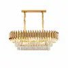 Hot Sale New Luxury Round Home Lighting Pendant Light Living Room Crystal Chandelier