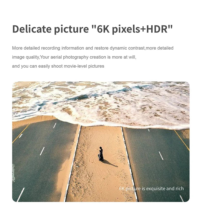 Gift Items 6k Dual Cameras Drone Flight Controller Mini Cameras Long Distance Personalized Gifts