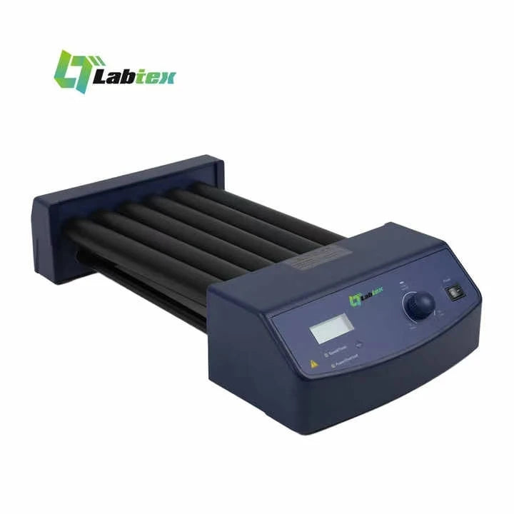 LABTEX MX-T6-ProE Digital LCD Tube Roller Adjustable Speed 10-70 Rpm Blood Mixing Roller Mixer for Lab Research Eco-friendly