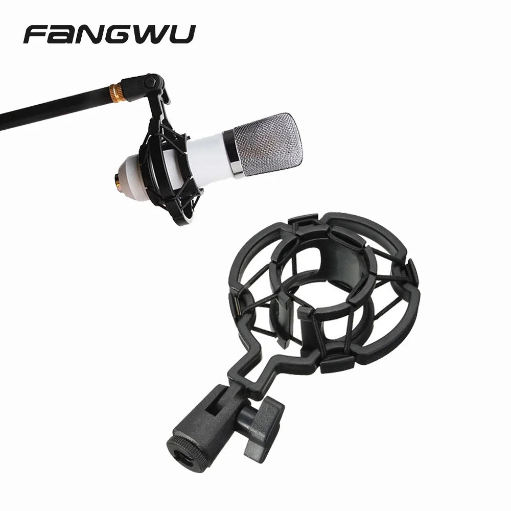 China Wholesale Custom Plastic Microphone Holder Stand Shock Mount for Mic