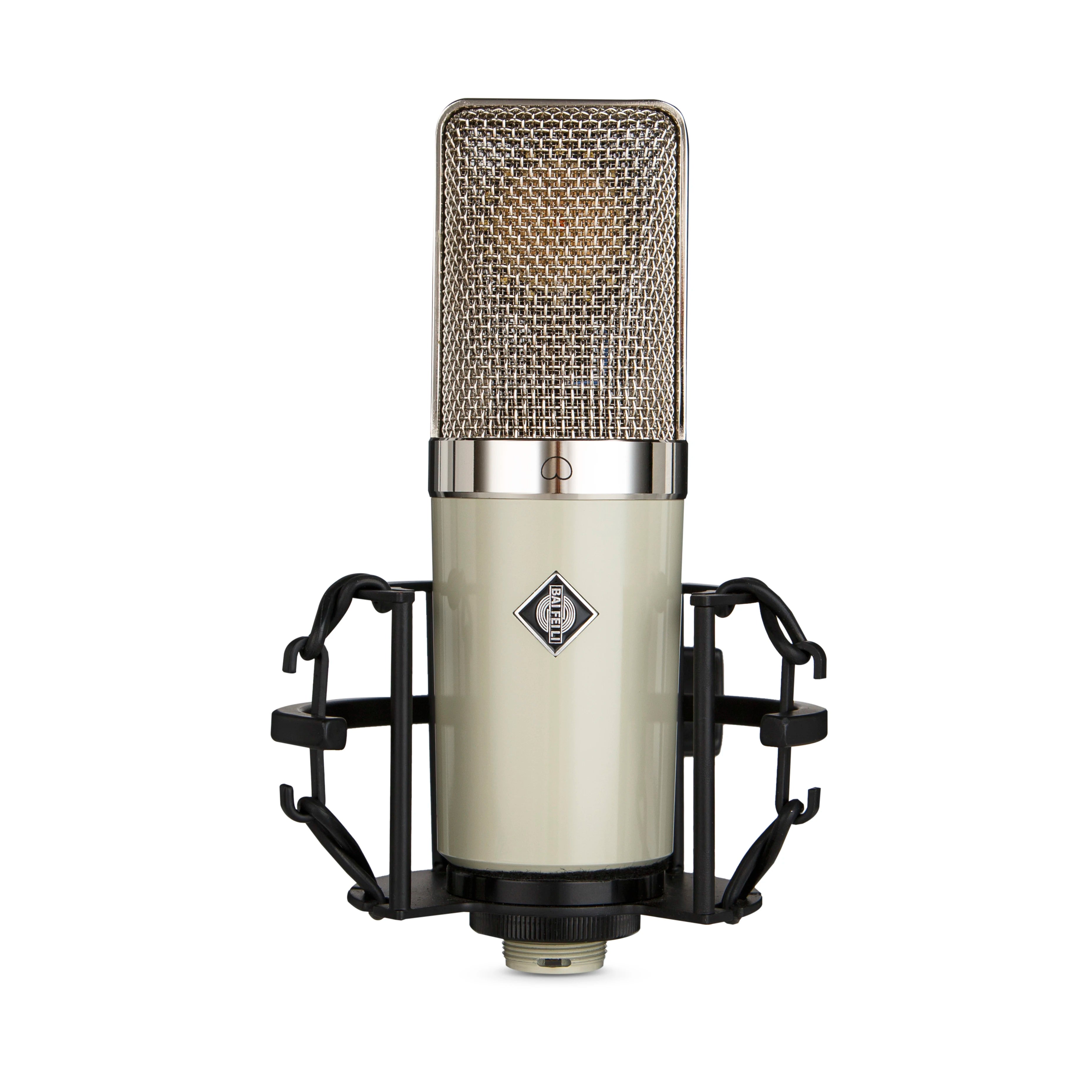 BAIFEILI V7 Professional Studio Recording Metal Condenser Microphone Wired Shock Mount Style for Podcast Equipment Gaming