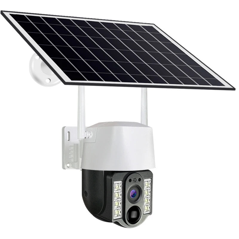 Hd 3MP Mini Wifi Wireless Ip Camera Ptz 5V Led Light Night Vision Solar Camera Wifi Battery Mini Cameras