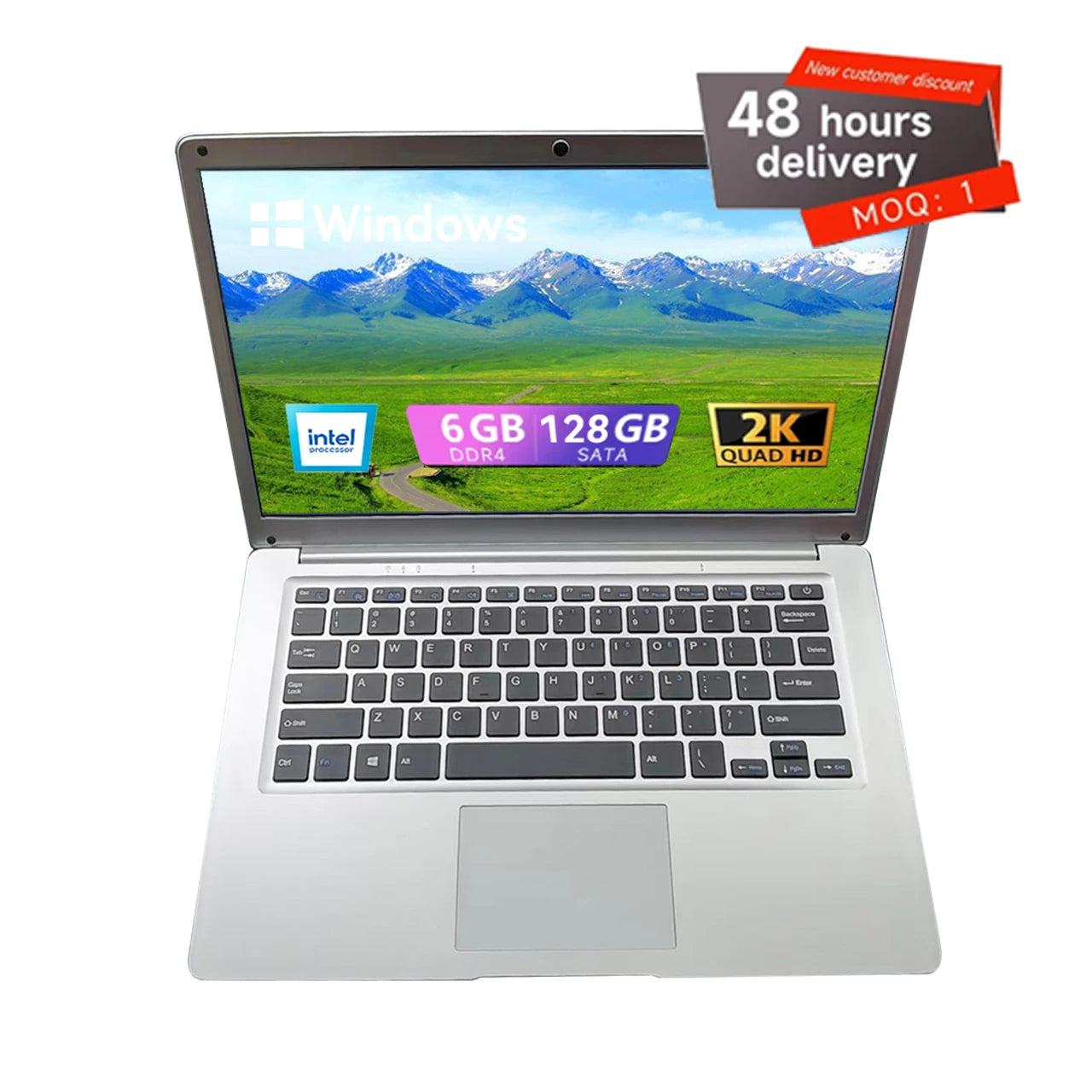 Cheapest Win10 Laptop Computer OEM 14 Inch 6GB RAM 128GB 256GB 512GB Personal & Home Laptops