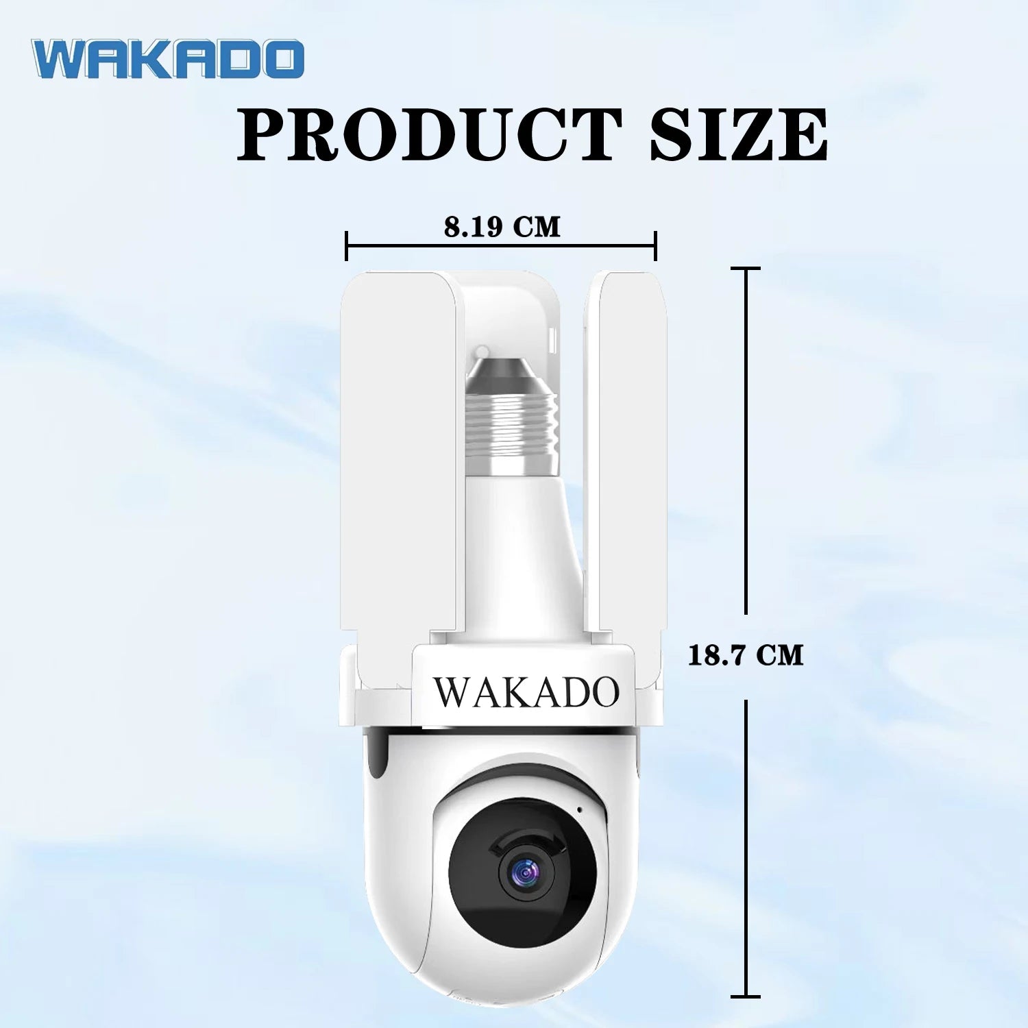 2025 Hot Sale Bulb Wifi Motion Detection Home Security Two-way Voice Indoor Cameras Screw Wide Angle
