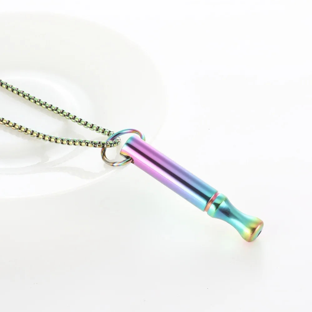 Anti-Anxiety Jewelry Breathing Necklace for Breathwork Anxiety Breathing Tool Stress Relief Anxiety Necklace for Women Men Baby