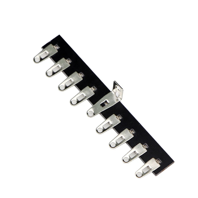 Ampmart 2-28Pins Tag Strip Silver Pins Plated Audio Strip Tag Board ,For Guitar Amplifiers HIFI DIY.