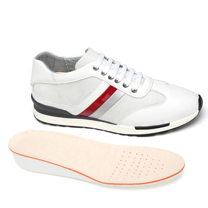 Men's Road Running Shoes Height Increasing Thick Sole Platform Sneakers Jogger Jogging Track Trail Running Shoes Running Minimal