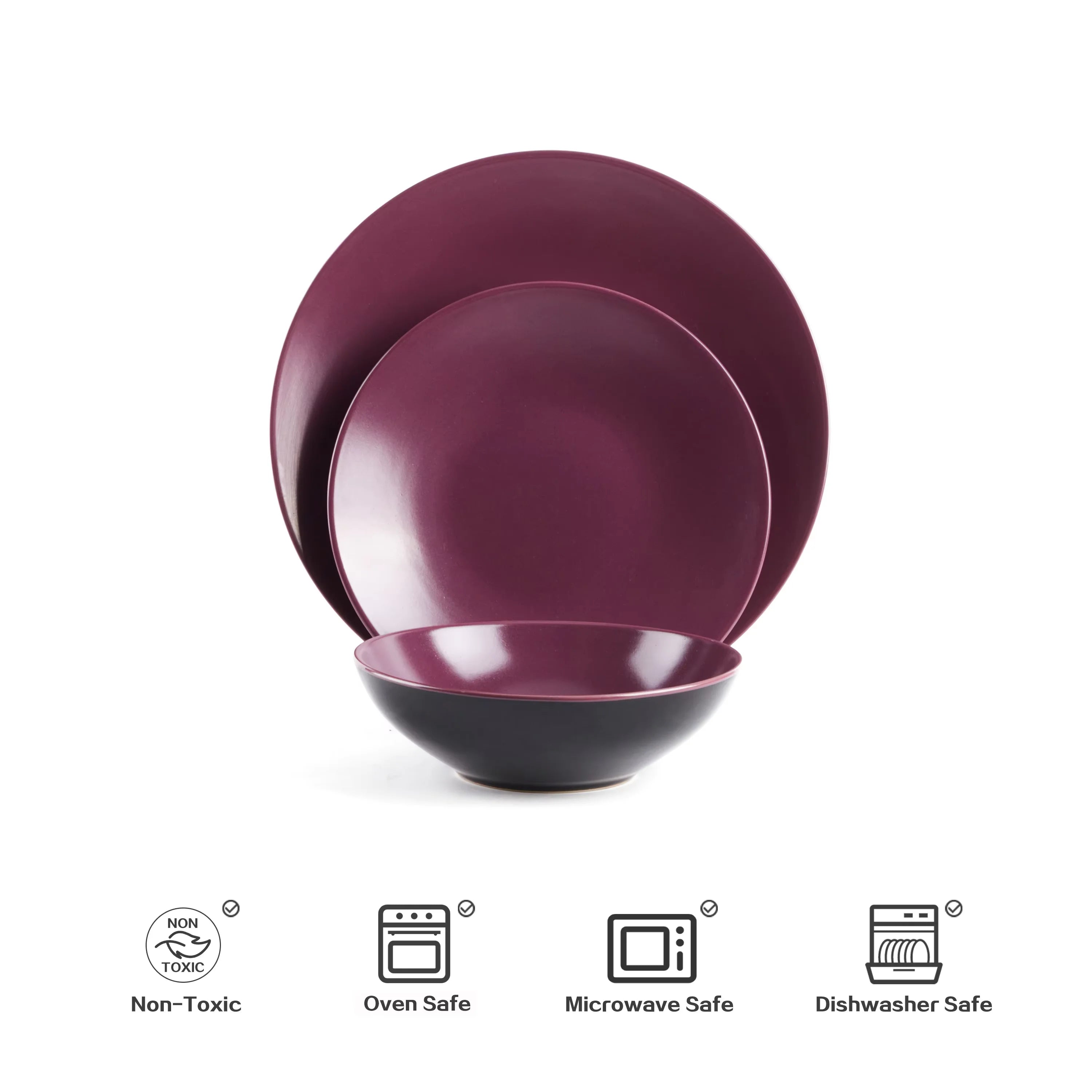 Unique Set  Microwave Safe Tableware with Reactive Glaze Featuring a Best Selling Kitchen Plate Collection and Promotional Mugs