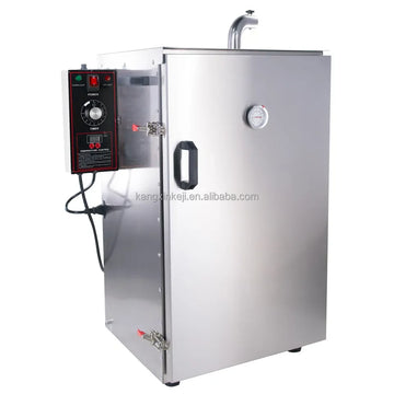 Multifunction House Smoker Heating Bacon Fish Meat Smoking Sausages Gas Type Big Smokers Chamber Room Smoke Machine