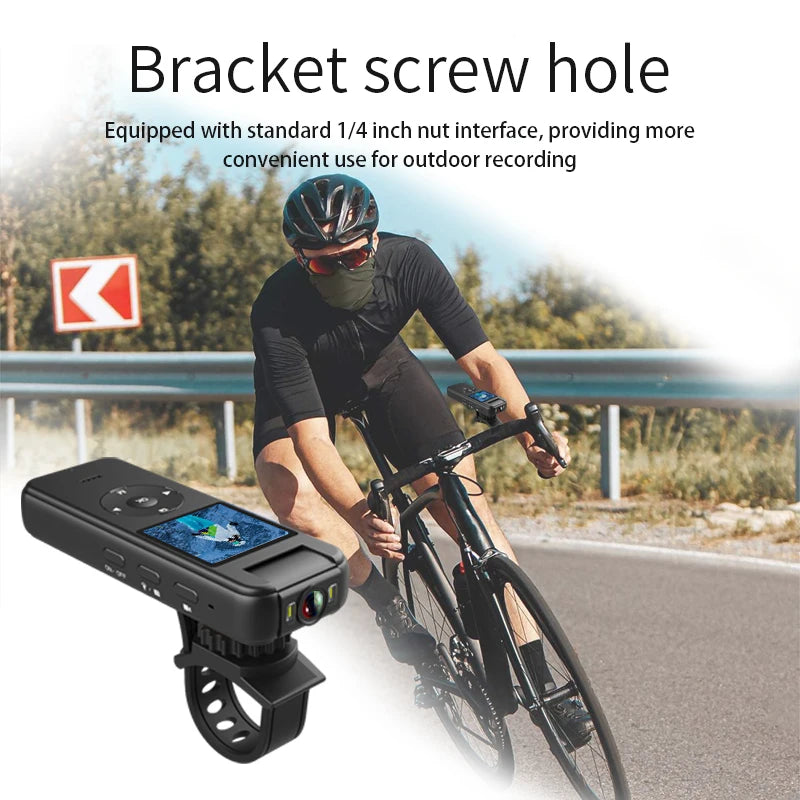 Sport Camera Mini Body Camera With Screen HD 4K/2K Outdoor Video Recorder Sport Cycling Recording Security WiFi Mini Cameras