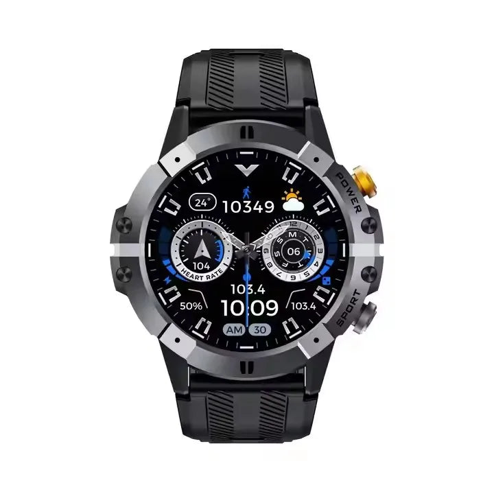 Outdoor Rugged Smartwatch C29 BT Calling Fitness Tracker Sleep Monitor Support Multi-sport Modes Smart Watches