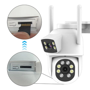 Smart Home Indoor 4mp Wifi Ip Camera Smart Security System Outdoor Ptz Security Camera Wireless Mini Cctv Camera