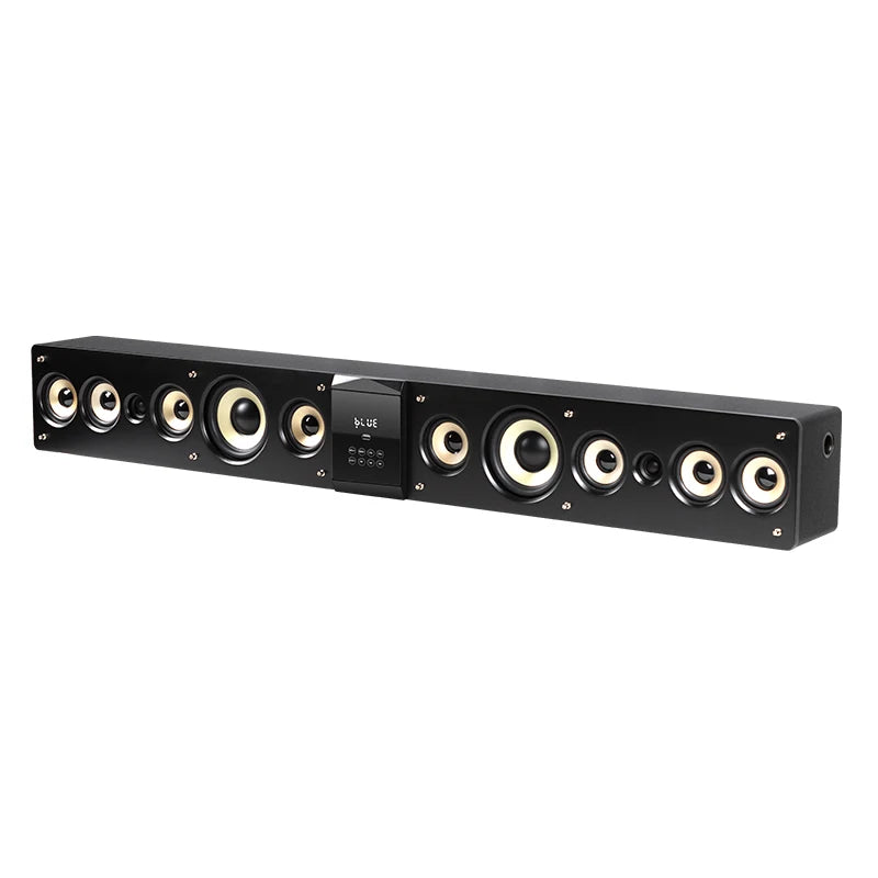Hyper Sound New Design Wood Surround Sound 5.1ch Home Theater Wireless Soundbar with Built-in Subwoofer 12 Speakers IA-6120KTV