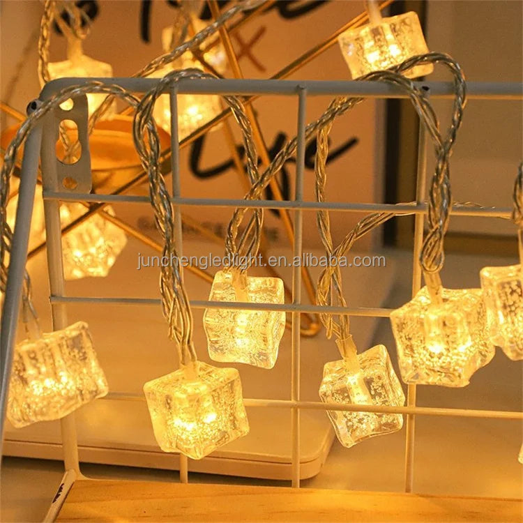 LED Solar Energy Lamp String Outdoor Little Ball Tent Camping Party Decorative Lights USB Powered Waterproof Warm Light