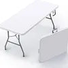 Foldable Outdoor Table - HDPE Blow-molded Long Strip Conference Table, Booth-specific Study Table, Portable Plastic Table