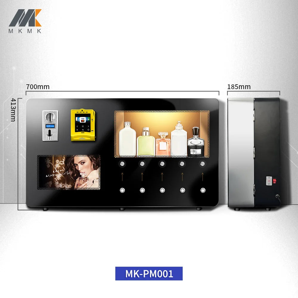 MAKMIK 24 Multifunction Vending Machine for Fitness Clubs and Gyms with Energy-efficient Features Perfume Vending Machine