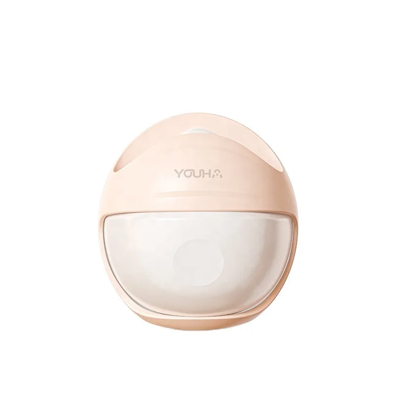 YOUHA Wholesale Portable Wearable Manual Breast Pump BPA Free Silicone Milk Collector Food Grade Suction Breastfeeding