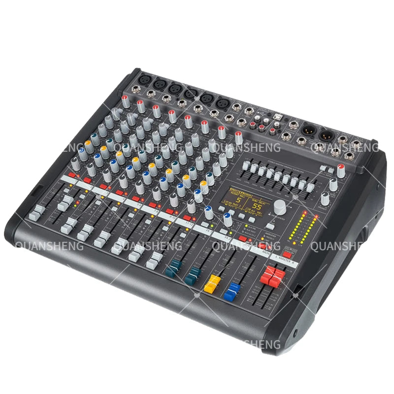 PM600-3 Amplifier Dual 99 Dsp Professional Digital Audio Mixer  for Audio Power Karaoke Mixing Amplifier