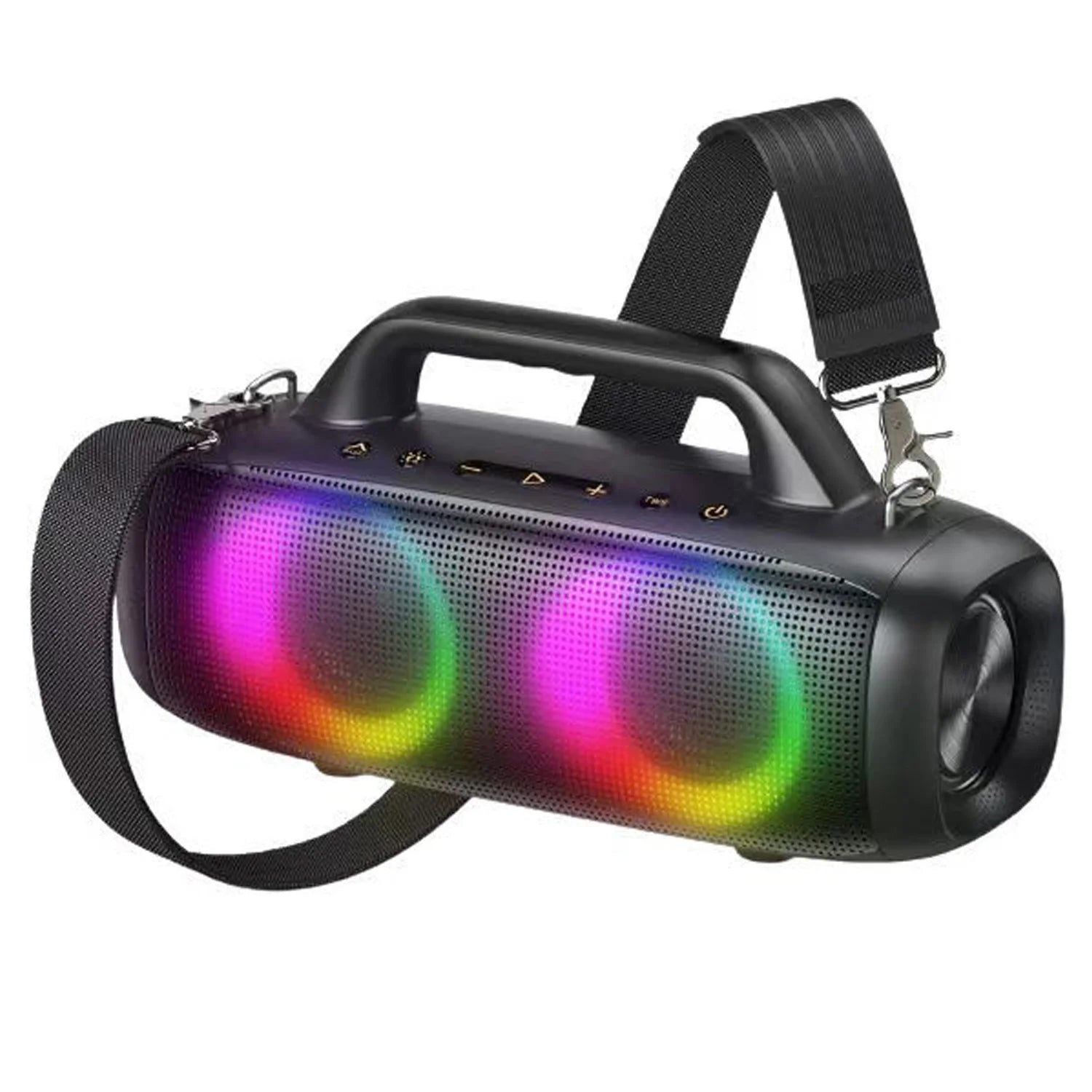 PartyBox Wireless Bluetooth Speakers 80W Powerful Portable BT Speaker with RGB Light Show IP67 Waterproof 12 Hours Playtime
