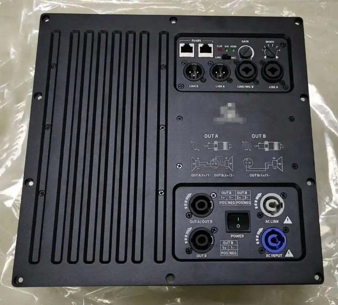DSP Power Amplifier 3 Channels 2*400 1200w Amp Module Speaker System Subwoofer Amplifiers Dsp Board Professional for Speaker