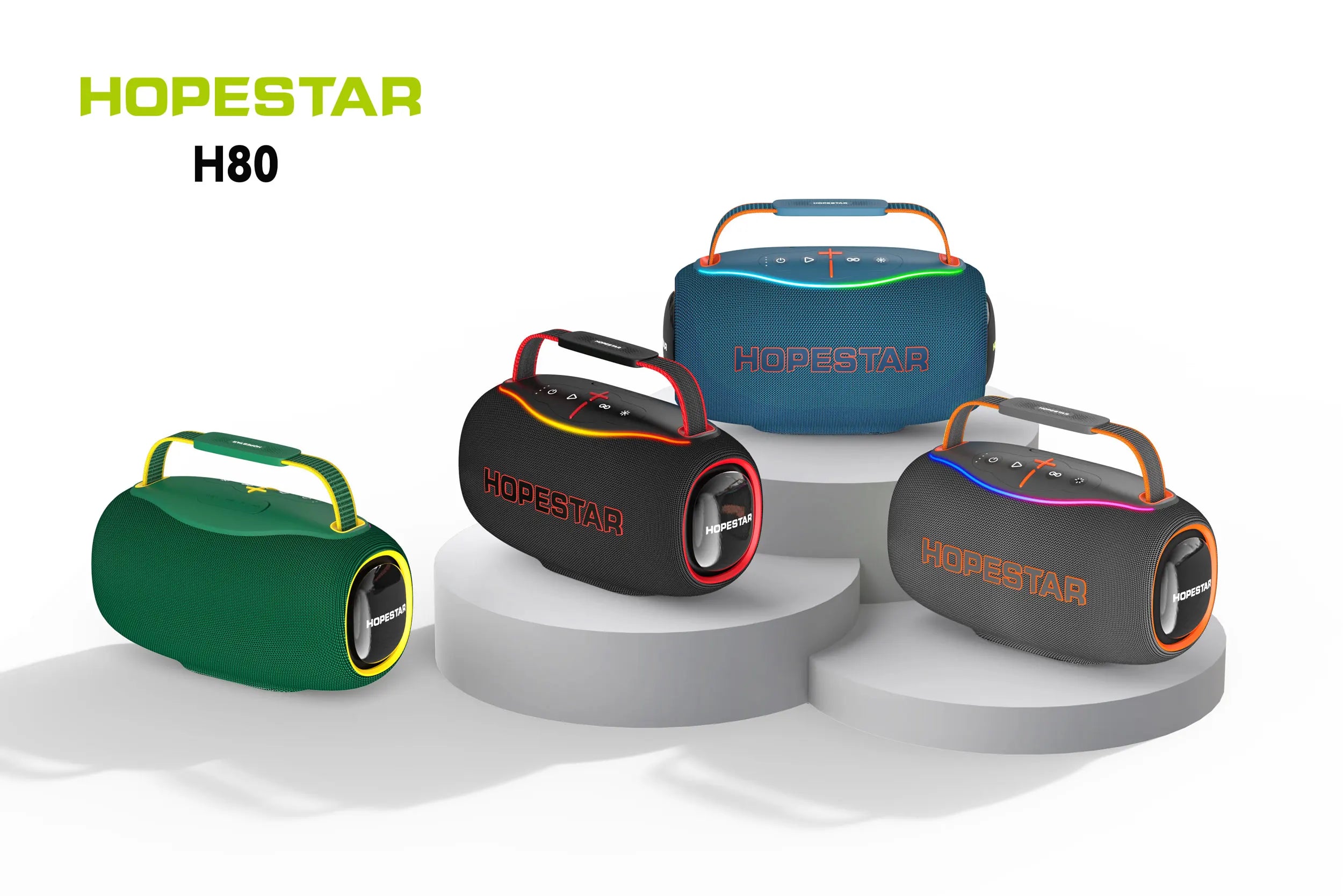 Hopestar H80 Portable Wireless MP3 Loudspeaker with Heavy Bass Waterproof Outdoor Soundbar for Computer Use New