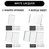 Practical Metal Desktop Menu Display Poster Board Business Card Stand for Store Office Table Decoration Accessory