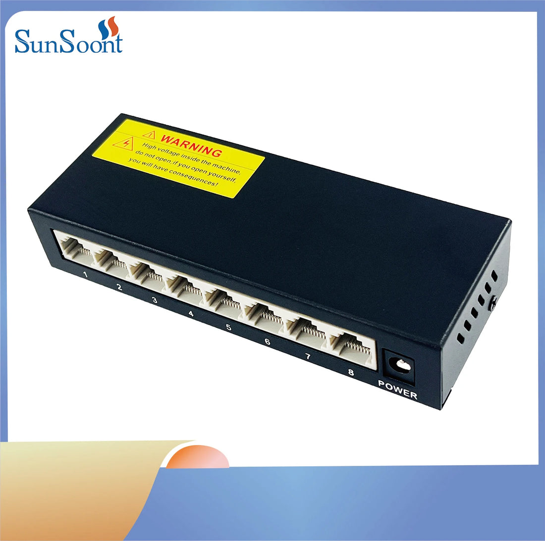 DC12v 8 Ports 1000Mbps Network Switch in Hot Sale