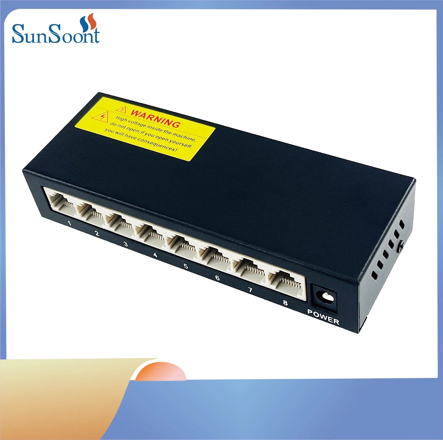 DC12v 8 Ports 1000Mbps Network Switch in Hot Sale