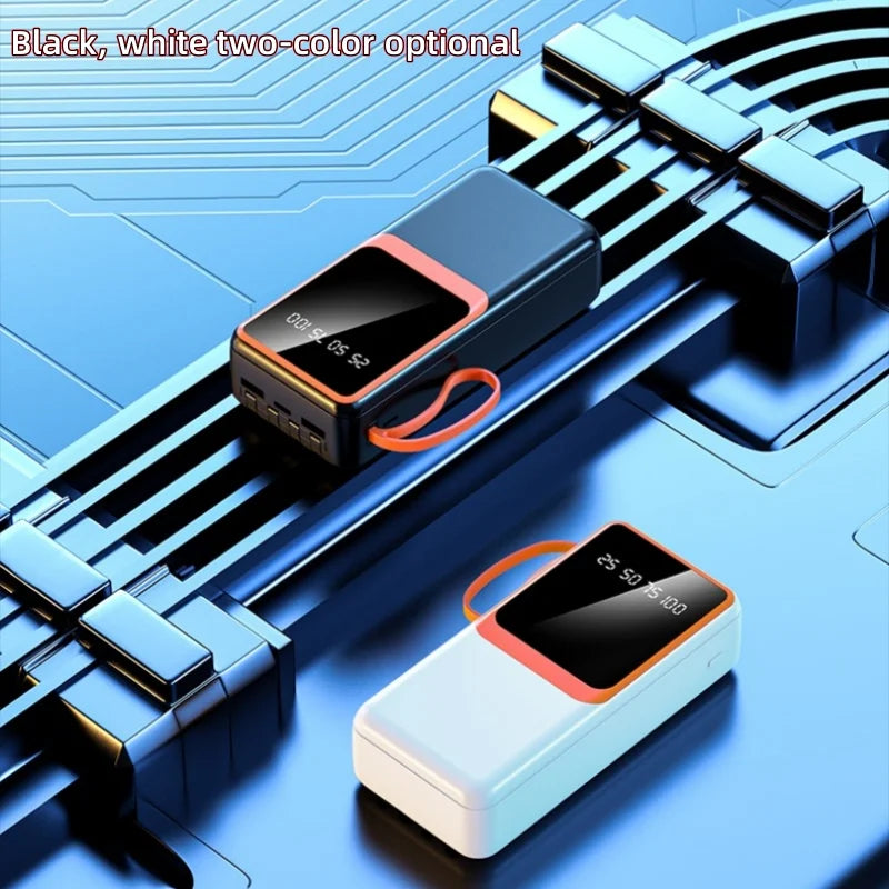 Large Capacity 40000mah Power Banks for Phone 2.1A Fast Charging Power Bank 40000mAh for Outdoors
