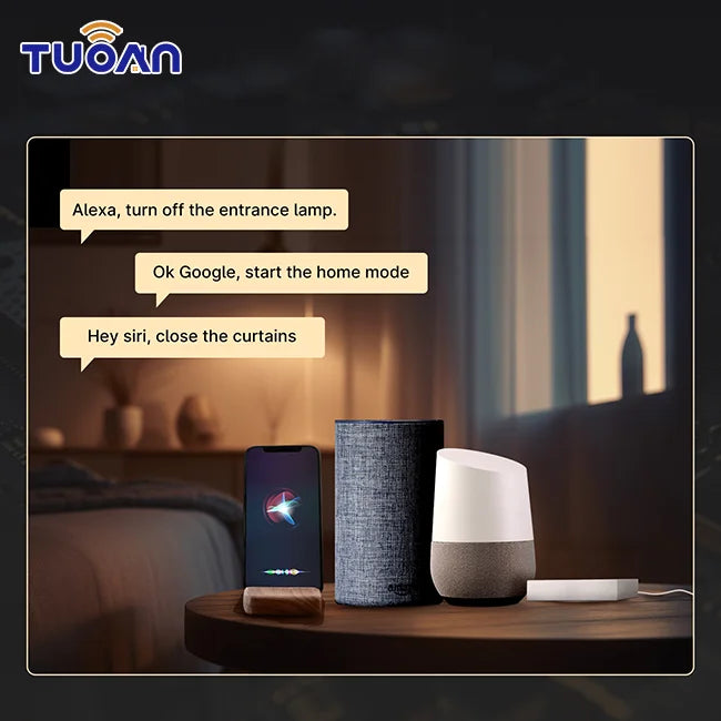 Tuya New Style Arrival Smart Home Automation Matter Zigbee Wired Gateway Control Smart Home Devices