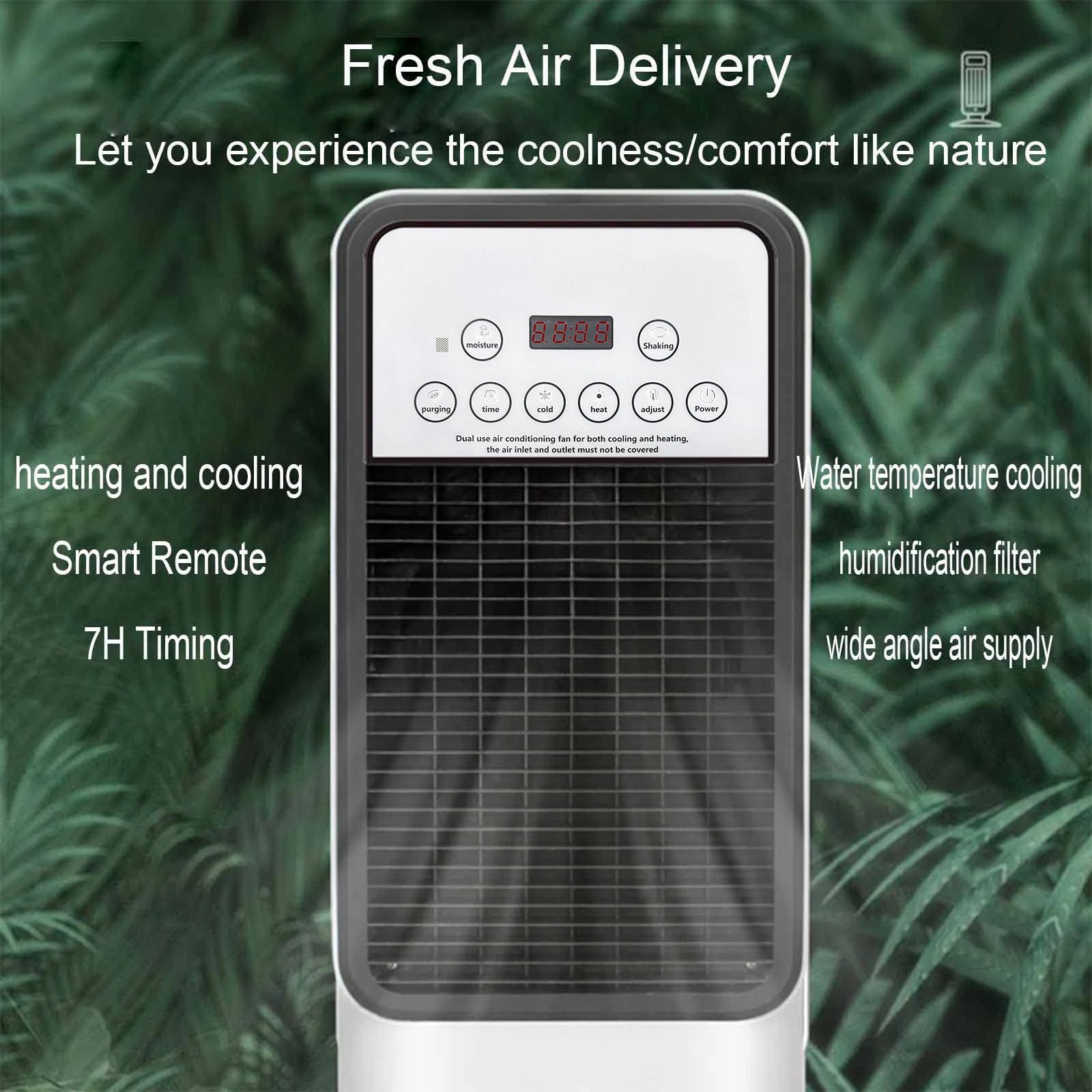Smart Heating Cooling and air Quality Mini Stand Air Conditioner and Heater Portable Air Conditioners for Indoor Use