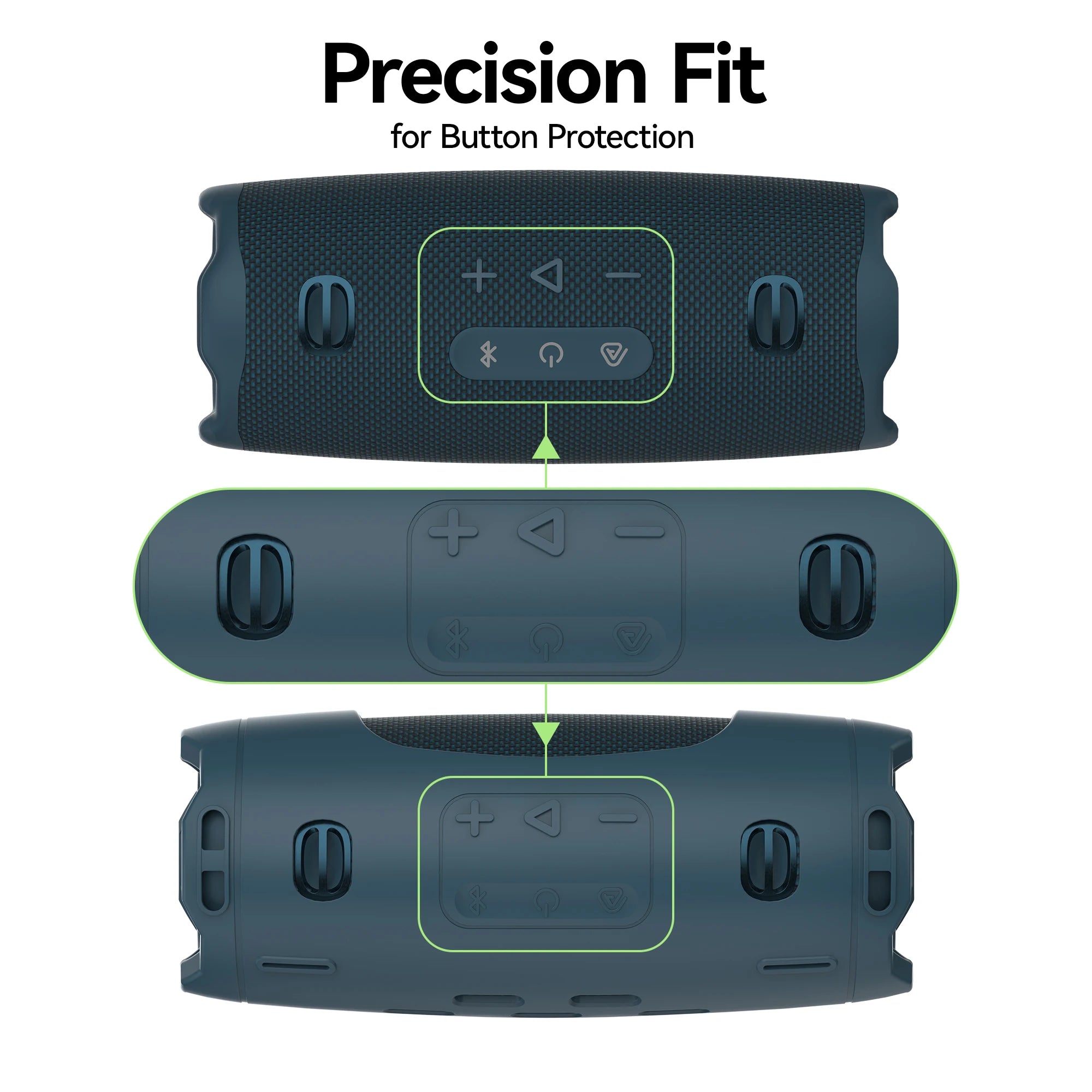 Bike Accessories Anti-drop Protection Silicone Case Sleeve for JBL Charge 6 With Trendy Colors Bicycle Speaker Mount