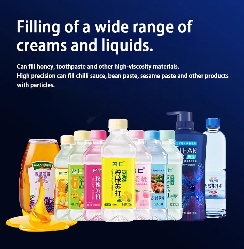 Hot Sale Easy Cleaning Cosmetics Packaging Machine Single Dosing Thick Cream Filler Shea Body Butter Filling Machine