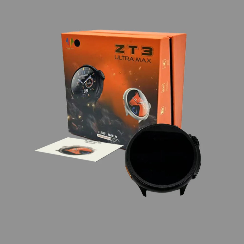 2025  ZT3 Ultra MAX Smart Watches BT Calling Intelligent Health Tracking Smartwatches NFC Message Reminder Smartwatch