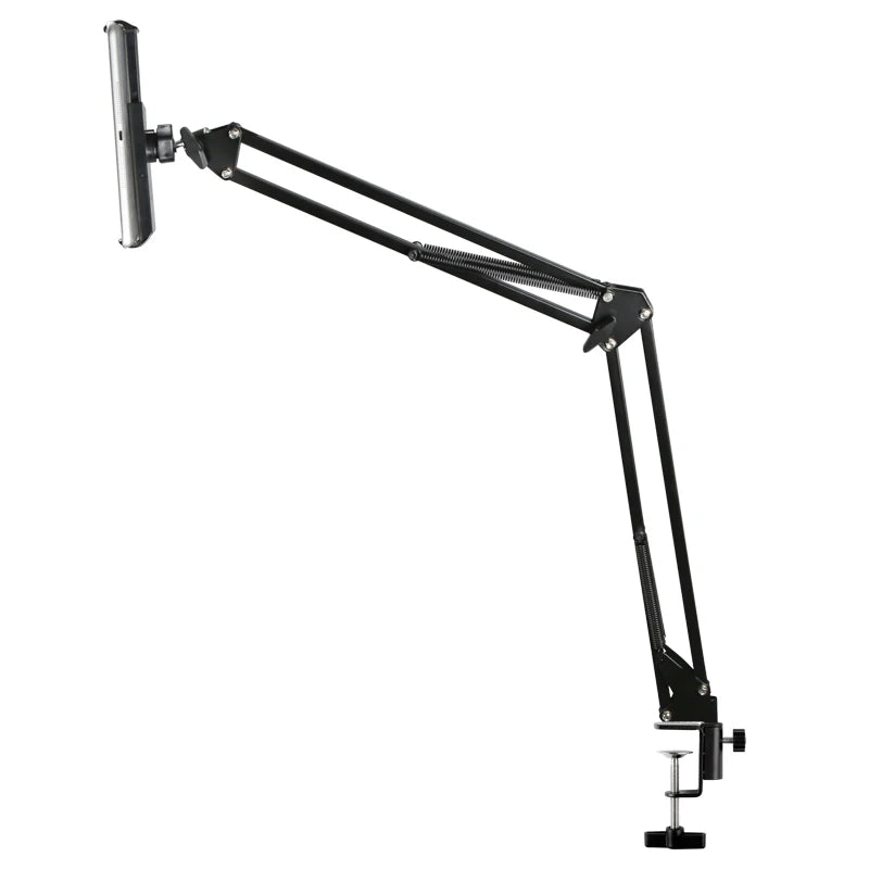 Metal Cell Phone Holder, Universal Cell Phone Clip Holder Lazy Bracket Flexible Long Arms  Tablet Holder Desktop Bed for Office