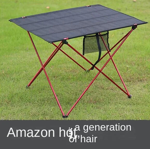 Durable Aluminum Alloy Outdoor Folding Table Portable for Camping and Paving Modern Design Style Foldable Outdoor Furniture