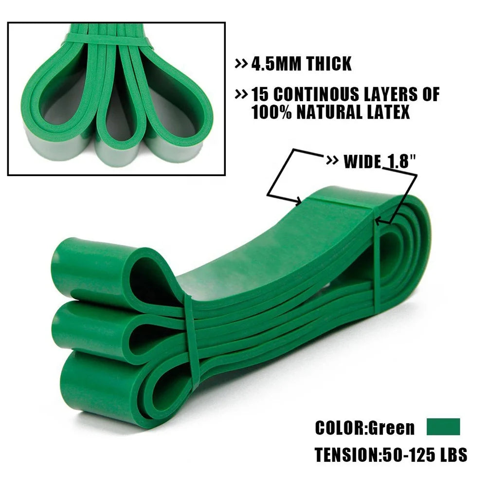 Latex Loop Pull up Assistant Exercise Bands Elastic Body Building Workout Gym Bands Home Training Resistance Fitness Bands