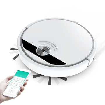 APP Control Vacuum Cleaners Household Floor Wet and Dry Use Smart Robot Vacuum Cleaner