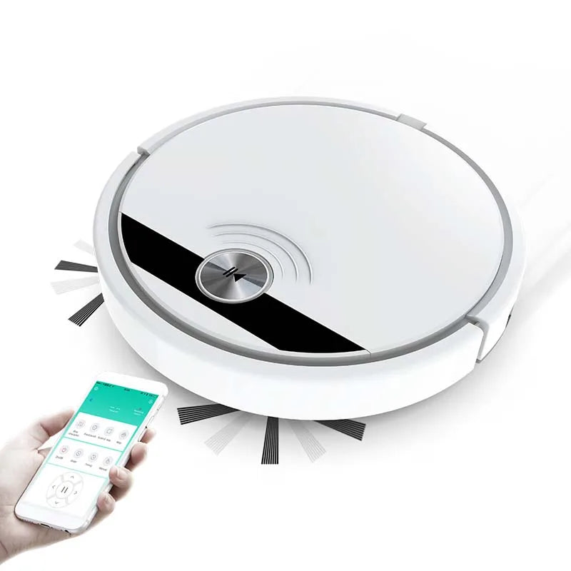 APP Control Vacuum Cleaners Household Floor Wet and Dry Use Smart Robot Vacuum Cleaner